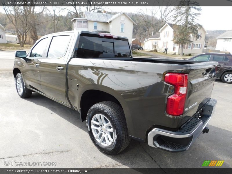 Harvest Bronze Metallic / Jet Black 2023 Chevrolet Silverado 1500 LT Crew Cab 4x4