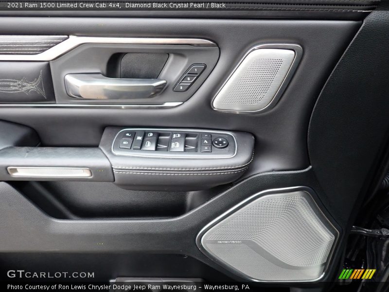 Diamond Black Crystal Pearl / Black 2021 Ram 1500 Limited Crew Cab 4x4