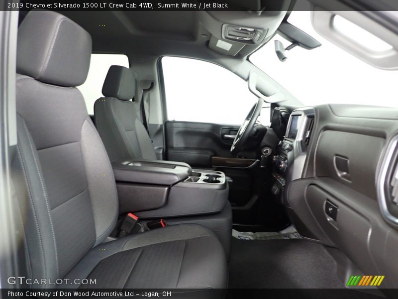 Summit White / Jet Black 2019 Chevrolet Silverado 1500 LT Crew Cab 4WD