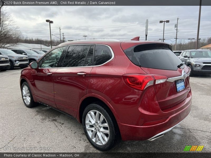 Chili Red Metallic / Dark Galvanized 2020 Buick Envision Premium AWD