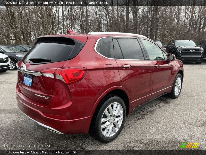 Chili Red Metallic / Dark Galvanized 2020 Buick Envision Premium AWD