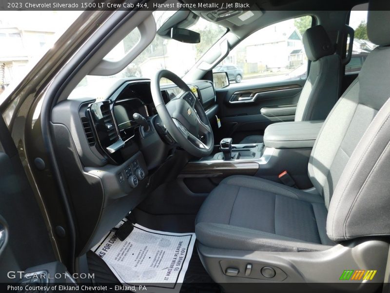 Harvest Bronze Metallic / Jet Black 2023 Chevrolet Silverado 1500 LT Crew Cab 4x4
