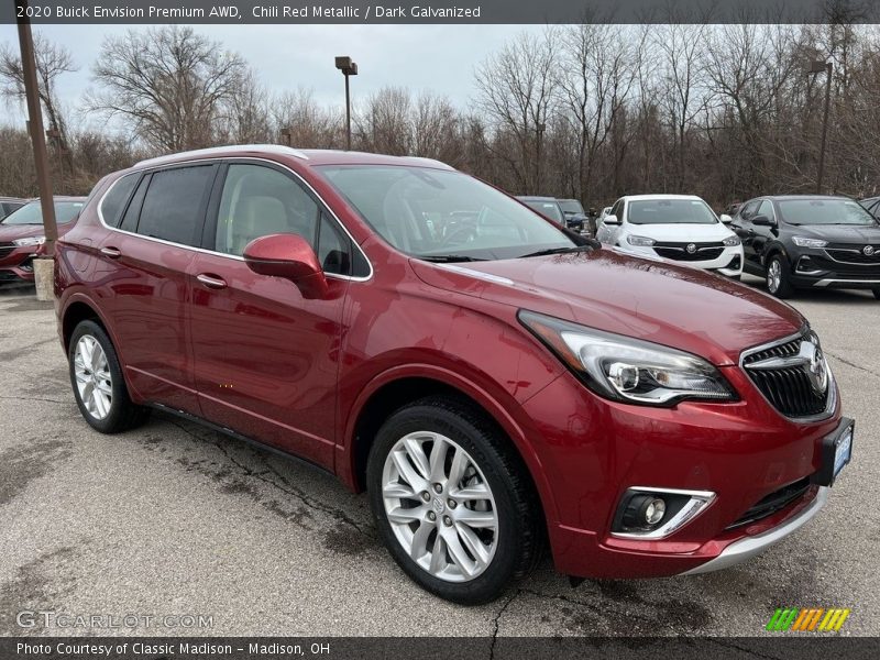 Chili Red Metallic / Dark Galvanized 2020 Buick Envision Premium AWD