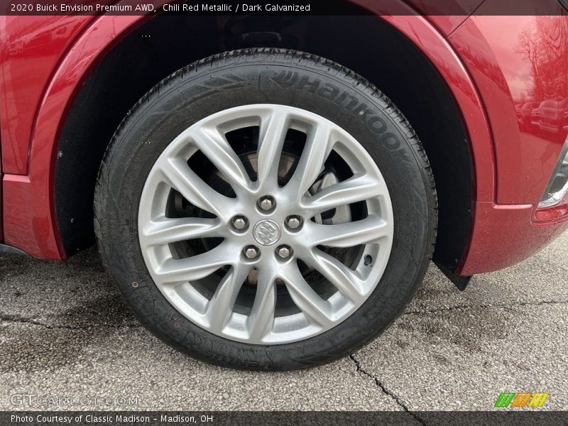 Chili Red Metallic / Dark Galvanized 2020 Buick Envision Premium AWD