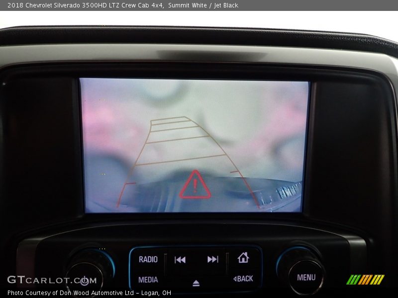 Summit White / Jet Black 2018 Chevrolet Silverado 3500HD LTZ Crew Cab 4x4
