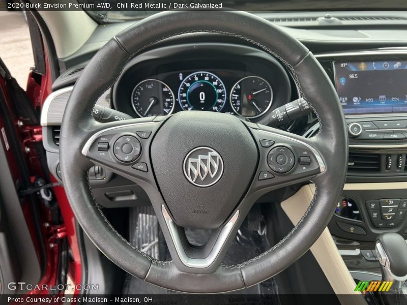Chili Red Metallic / Dark Galvanized 2020 Buick Envision Premium AWD