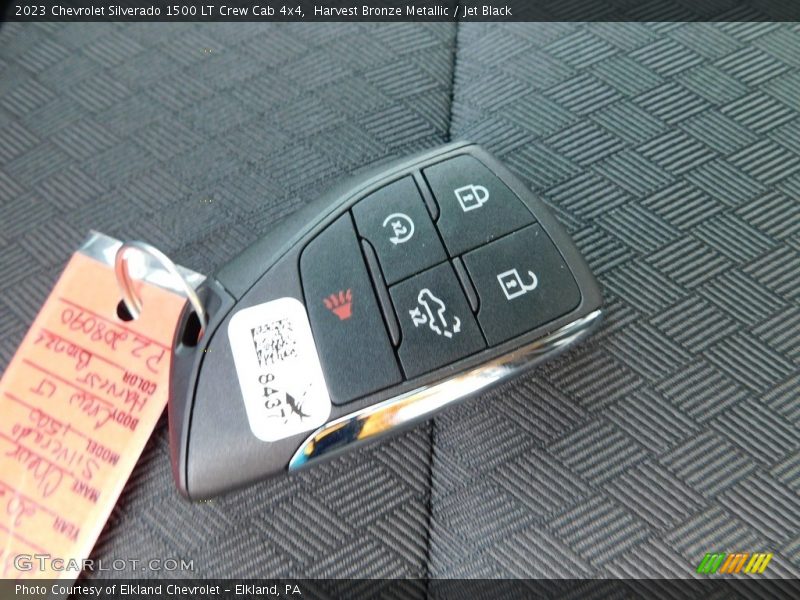 Keys of 2023 Silverado 1500 LT Crew Cab 4x4