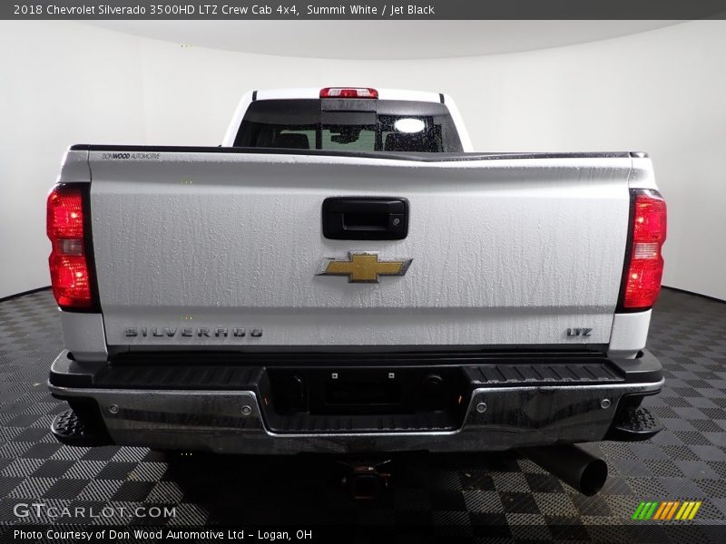Summit White / Jet Black 2018 Chevrolet Silverado 3500HD LTZ Crew Cab 4x4