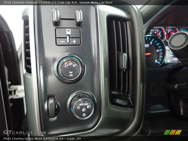 Controls of 2018 Silverado 3500HD LTZ Crew Cab 4x4