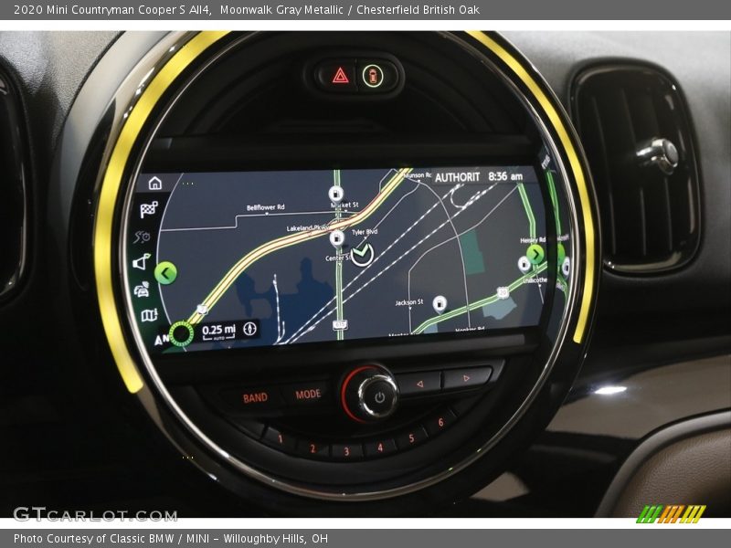 Navigation of 2020 Countryman Cooper S All4