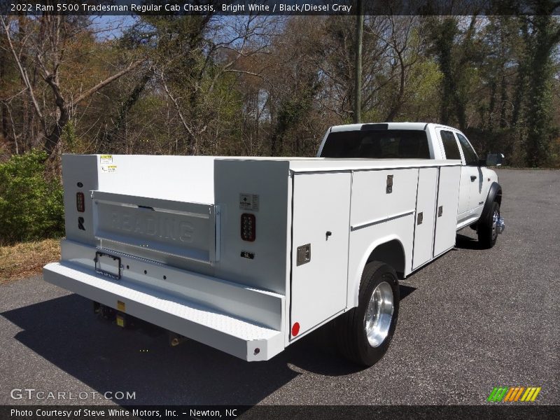 Bright White / Black/Diesel Gray 2022 Ram 5500 Tradesman Regular Cab Chassis