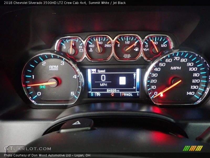  2018 Silverado 3500HD LTZ Crew Cab 4x4 LTZ Crew Cab 4x4 Gauges