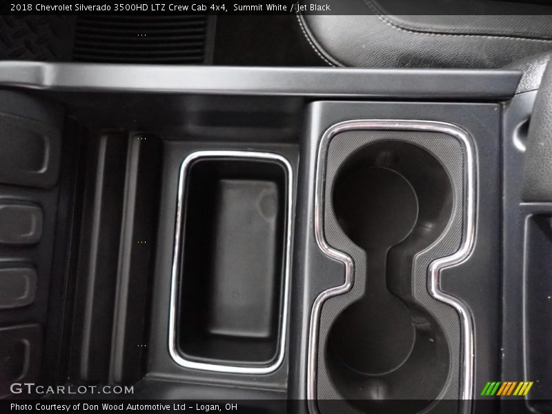 Summit White / Jet Black 2018 Chevrolet Silverado 3500HD LTZ Crew Cab 4x4