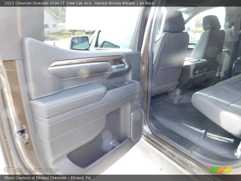 Harvest Bronze Metallic / Jet Black 2023 Chevrolet Silverado 1500 LT Crew Cab 4x4