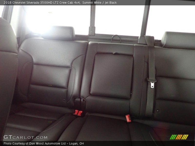 Summit White / Jet Black 2018 Chevrolet Silverado 3500HD LTZ Crew Cab 4x4
