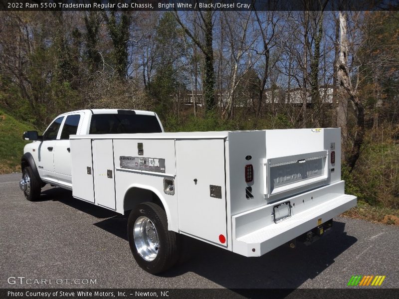Bright White / Black/Diesel Gray 2022 Ram 5500 Tradesman Regular Cab Chassis