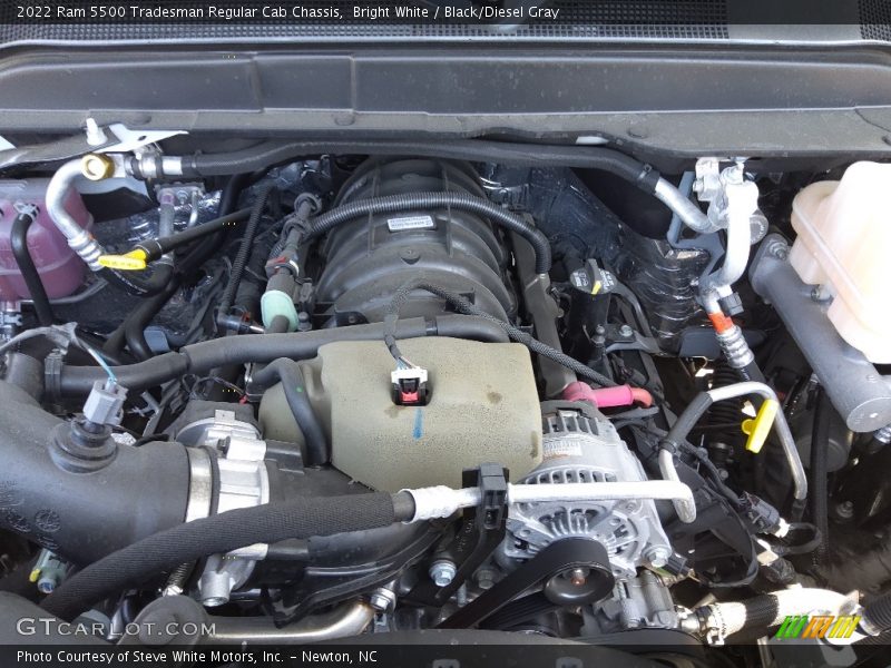 Bright White / Black/Diesel Gray 2022 Ram 5500 Tradesman Regular Cab Chassis