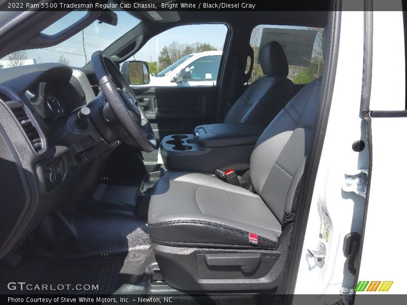 Bright White / Black/Diesel Gray 2022 Ram 5500 Tradesman Regular Cab Chassis
