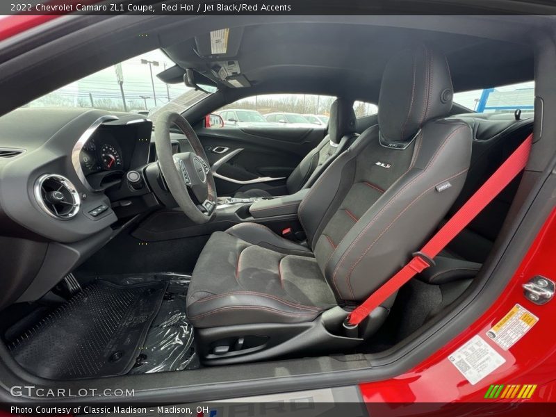 Front Seat of 2022 Camaro ZL1 Coupe
