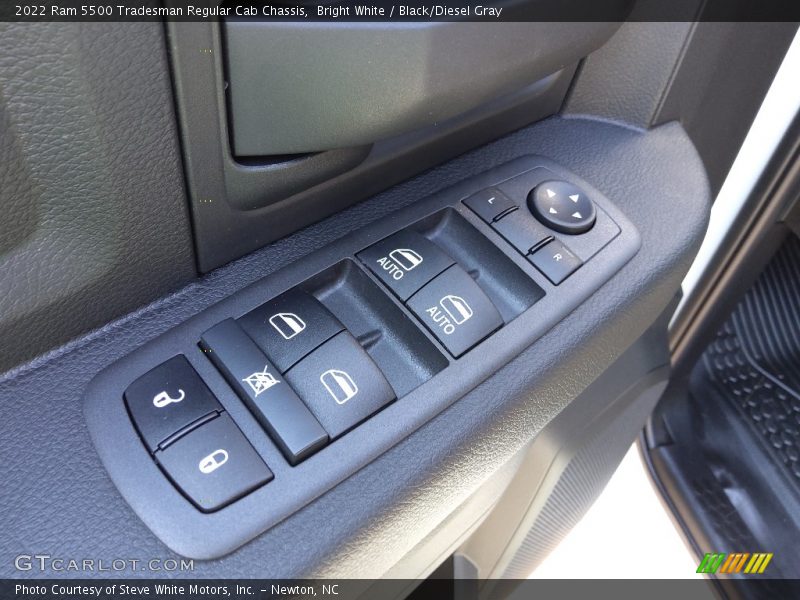 Bright White / Black/Diesel Gray 2022 Ram 5500 Tradesman Regular Cab Chassis