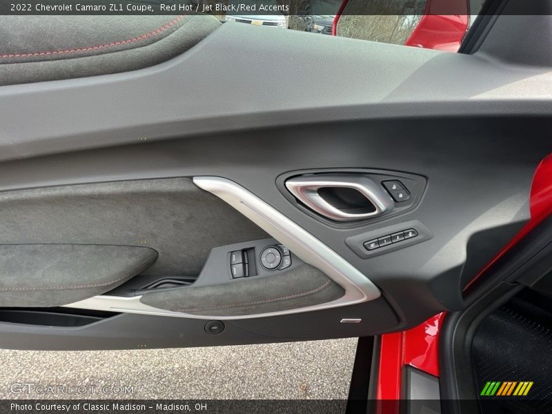Door Panel of 2022 Camaro ZL1 Coupe