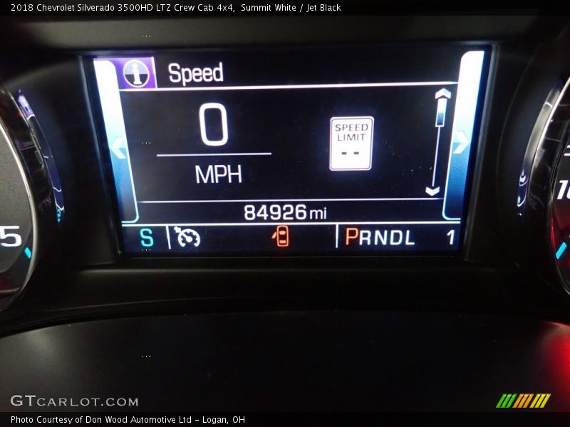Summit White / Jet Black 2018 Chevrolet Silverado 3500HD LTZ Crew Cab 4x4