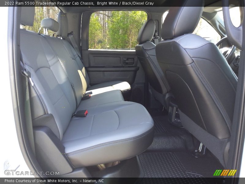 Bright White / Black/Diesel Gray 2022 Ram 5500 Tradesman Regular Cab Chassis