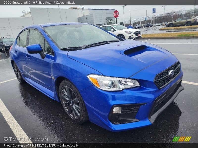 Front 3/4 View of 2021 WRX 