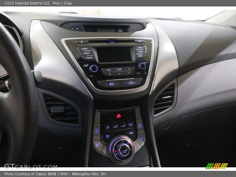 Red / Gray 2013 Hyundai Elantra GLS