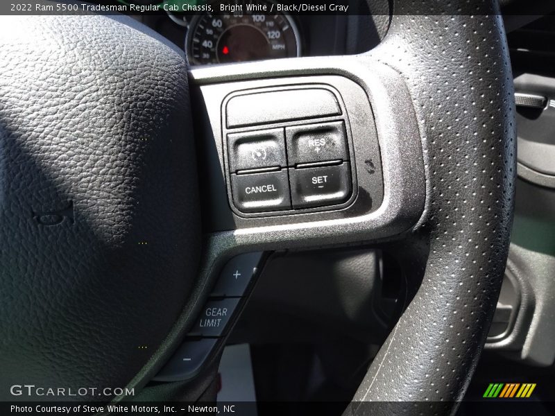 Bright White / Black/Diesel Gray 2022 Ram 5500 Tradesman Regular Cab Chassis