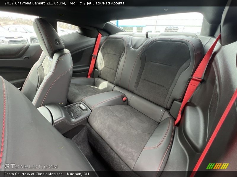 Rear Seat of 2022 Camaro ZL1 Coupe