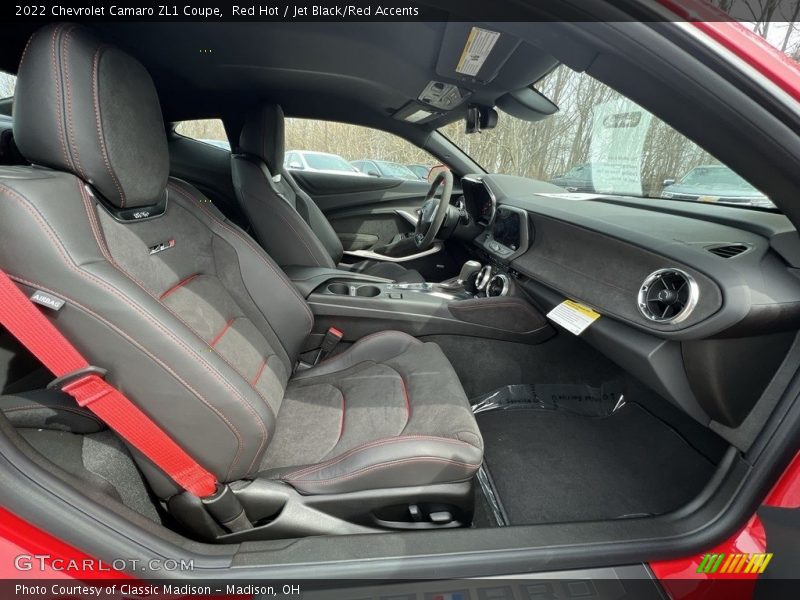 Front Seat of 2022 Camaro ZL1 Coupe