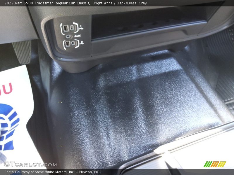 Bright White / Black/Diesel Gray 2022 Ram 5500 Tradesman Regular Cab Chassis
