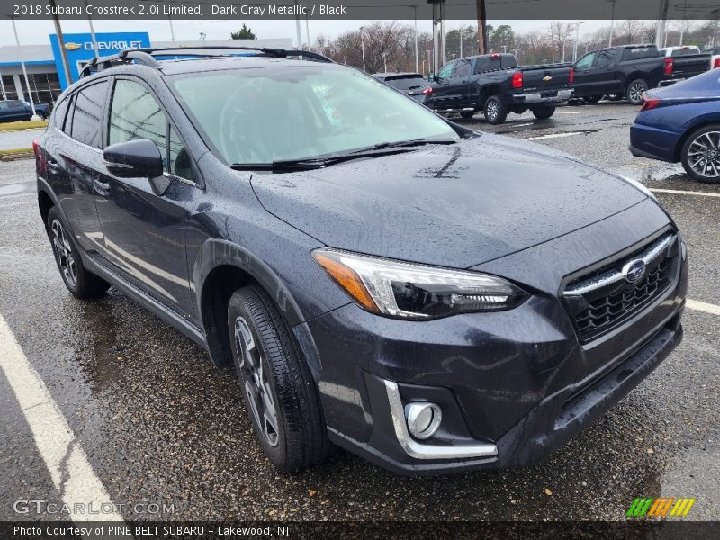 Dark Gray Metallic / Black 2018 Subaru Crosstrek 2.0i Limited