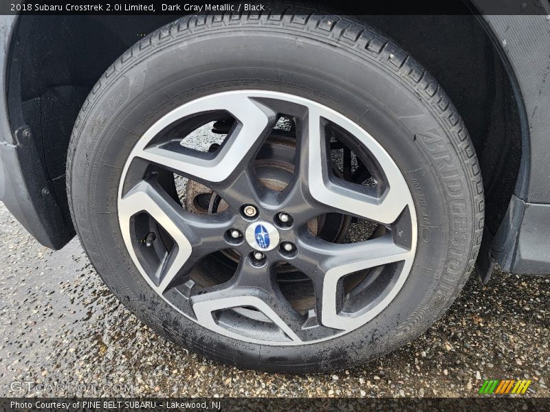 Dark Gray Metallic / Black 2018 Subaru Crosstrek 2.0i Limited