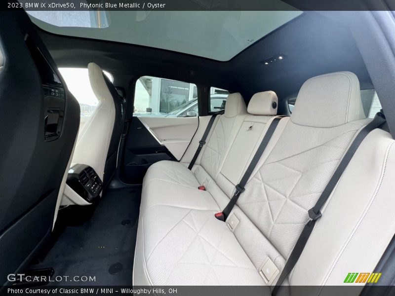 Rear Seat of 2023 iX xDrive50