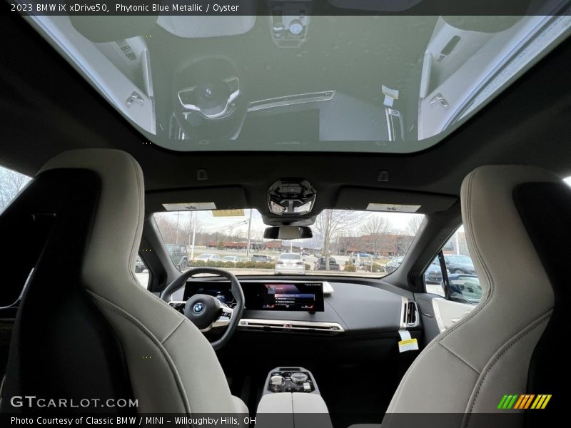 Sunroof of 2023 iX xDrive50