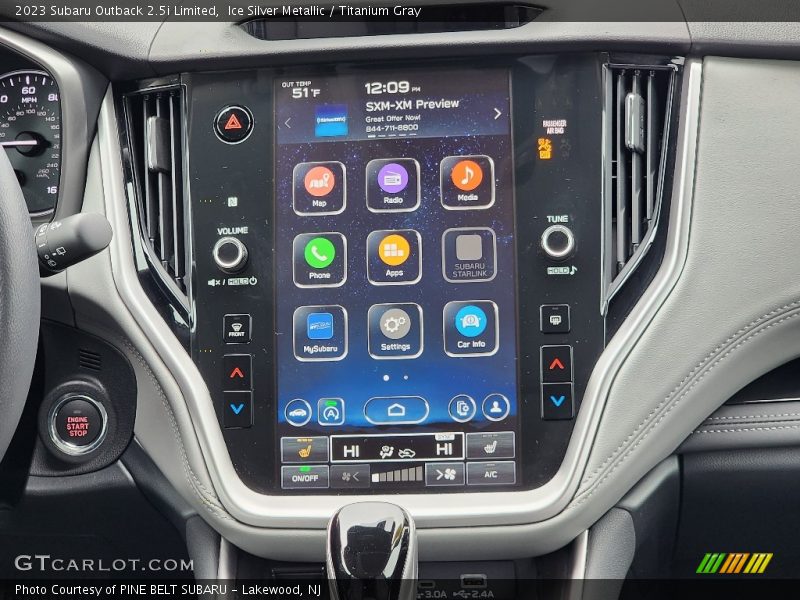 Ice Silver Metallic / Titanium Gray 2023 Subaru Outback 2.5i Limited