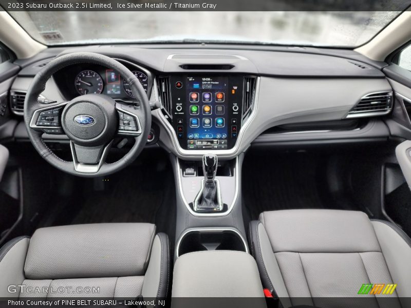 Ice Silver Metallic / Titanium Gray 2023 Subaru Outback 2.5i Limited