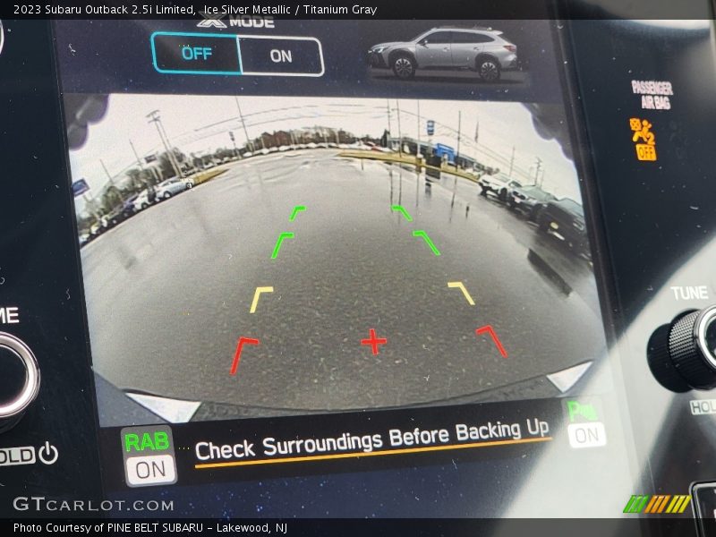 Ice Silver Metallic / Titanium Gray 2023 Subaru Outback 2.5i Limited