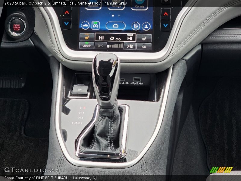 Ice Silver Metallic / Titanium Gray 2023 Subaru Outback 2.5i Limited