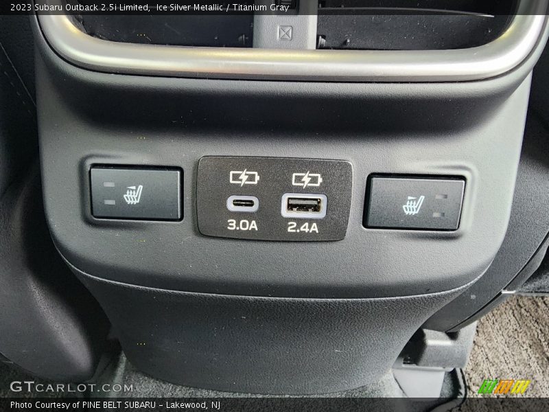 Ice Silver Metallic / Titanium Gray 2023 Subaru Outback 2.5i Limited