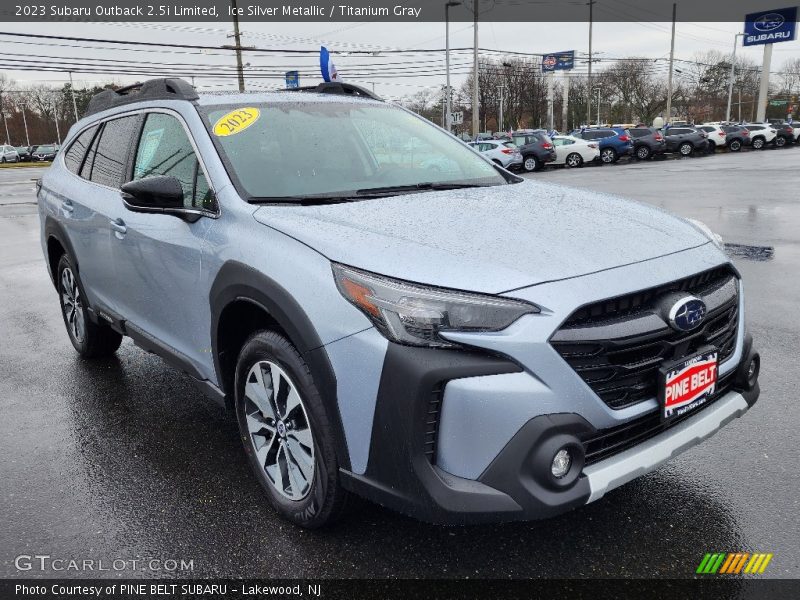 Ice Silver Metallic / Titanium Gray 2023 Subaru Outback 2.5i Limited