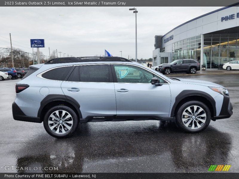 Ice Silver Metallic / Titanium Gray 2023 Subaru Outback 2.5i Limited