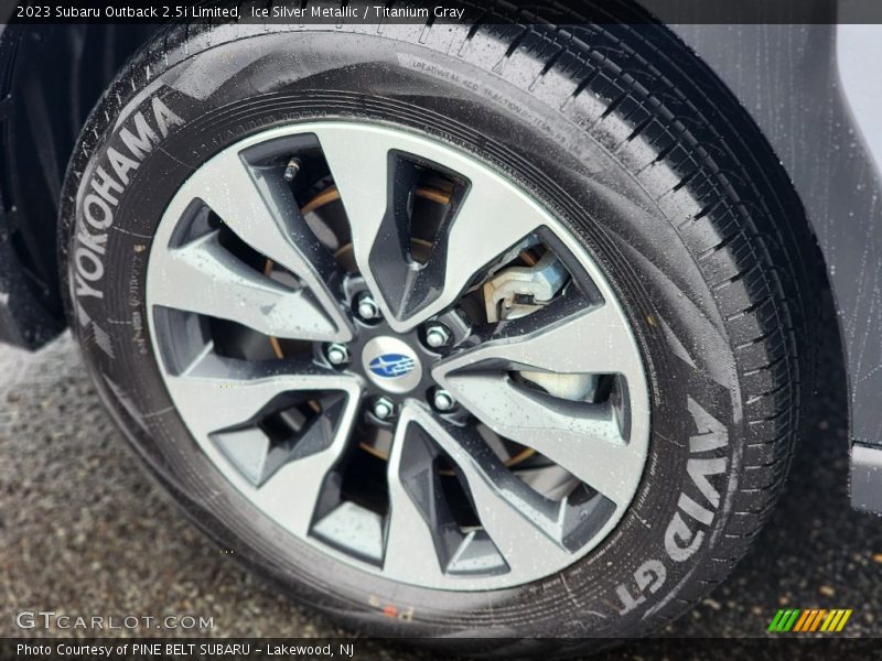 Ice Silver Metallic / Titanium Gray 2023 Subaru Outback 2.5i Limited
