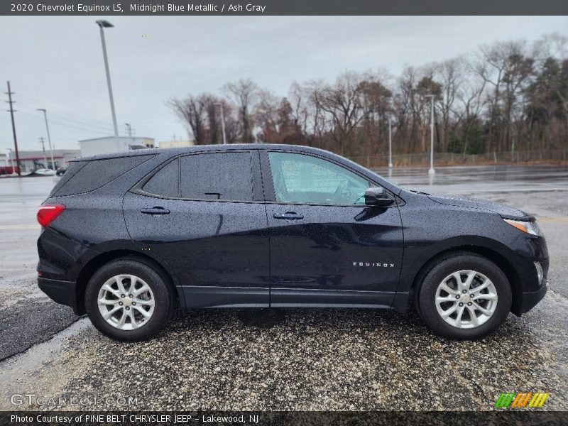 Midnight Blue Metallic / Ash Gray 2020 Chevrolet Equinox LS