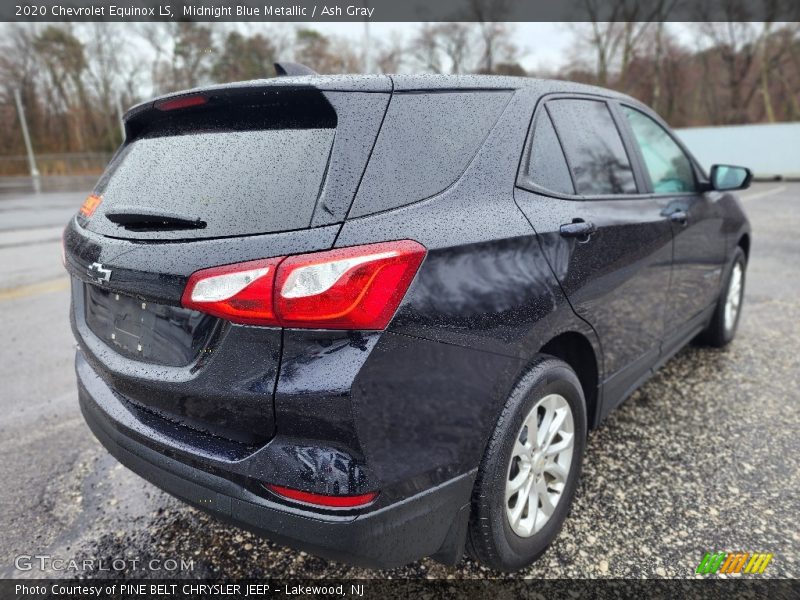Midnight Blue Metallic / Ash Gray 2020 Chevrolet Equinox LS