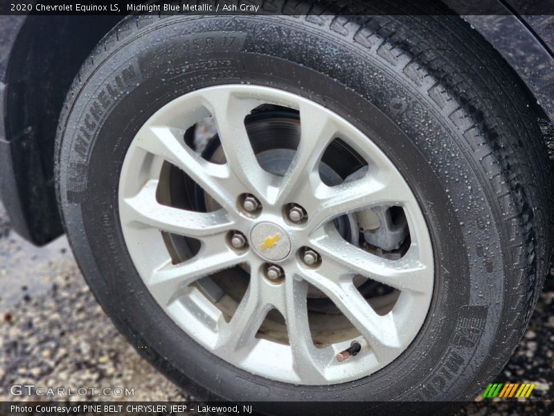 Midnight Blue Metallic / Ash Gray 2020 Chevrolet Equinox LS