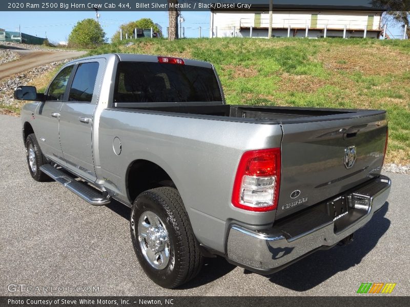 Billet Silver Metallic / Black/Diesel Gray 2020 Ram 2500 Big Horn Crew Cab 4x4