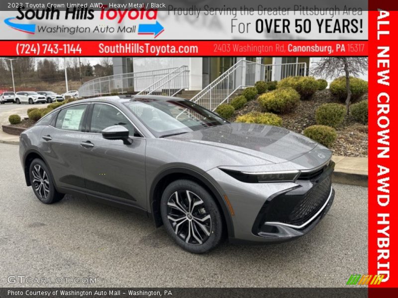 Heavy Metal / Black 2023 Toyota Crown Limited AWD